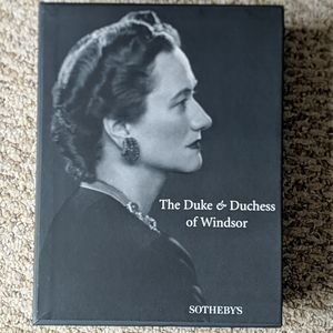 DukeDuchess of Windsor Sotheby's Auction Catalogue